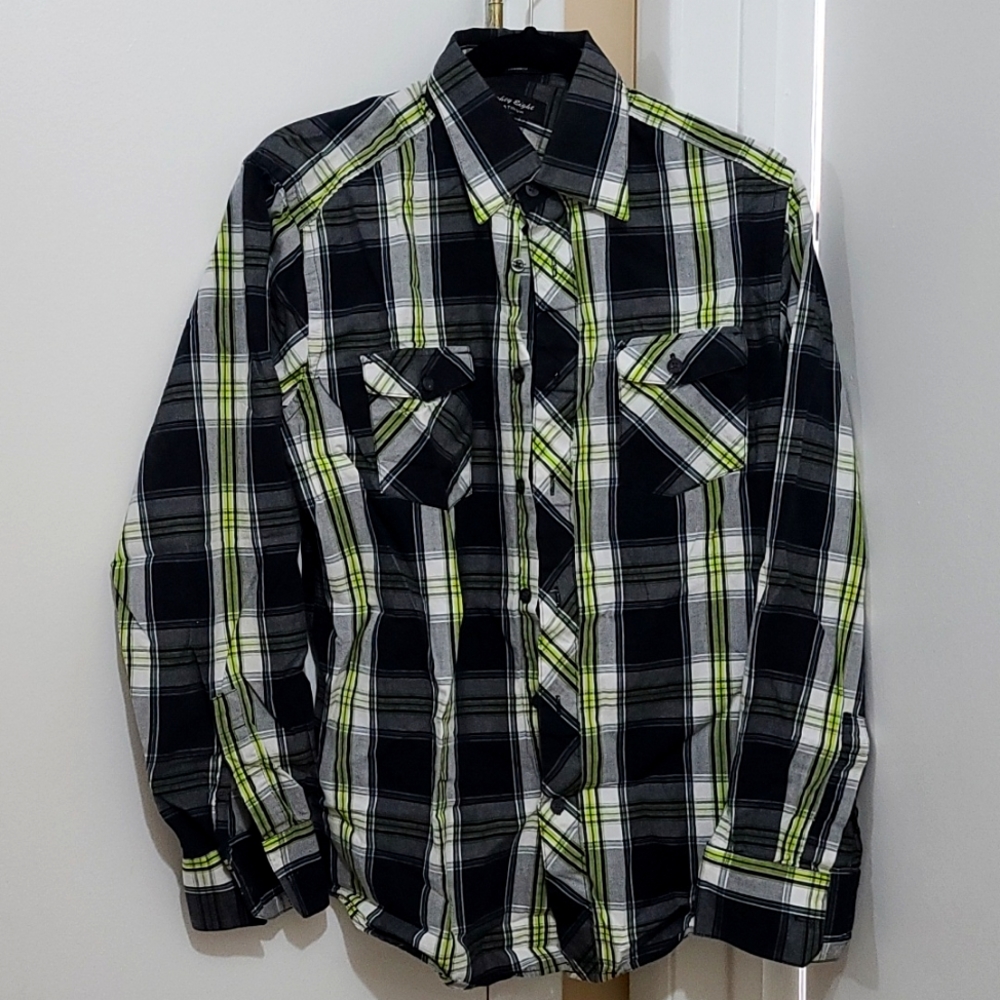 Men's Long Sleeve Button Down